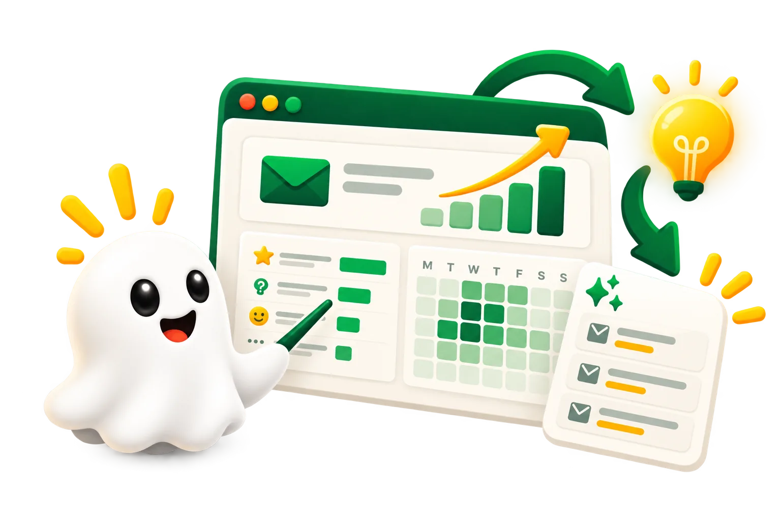 acadion's AI reading an email campaign report and pointing out what to improve